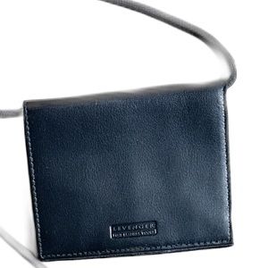 Unisex Levenger Black Card/ID Holder Professional Conferences Travel Office